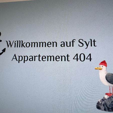 Apartment 404 Seemöwe Westerland Exterior foto